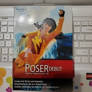 Poser Debut 3D Software L💙💙K